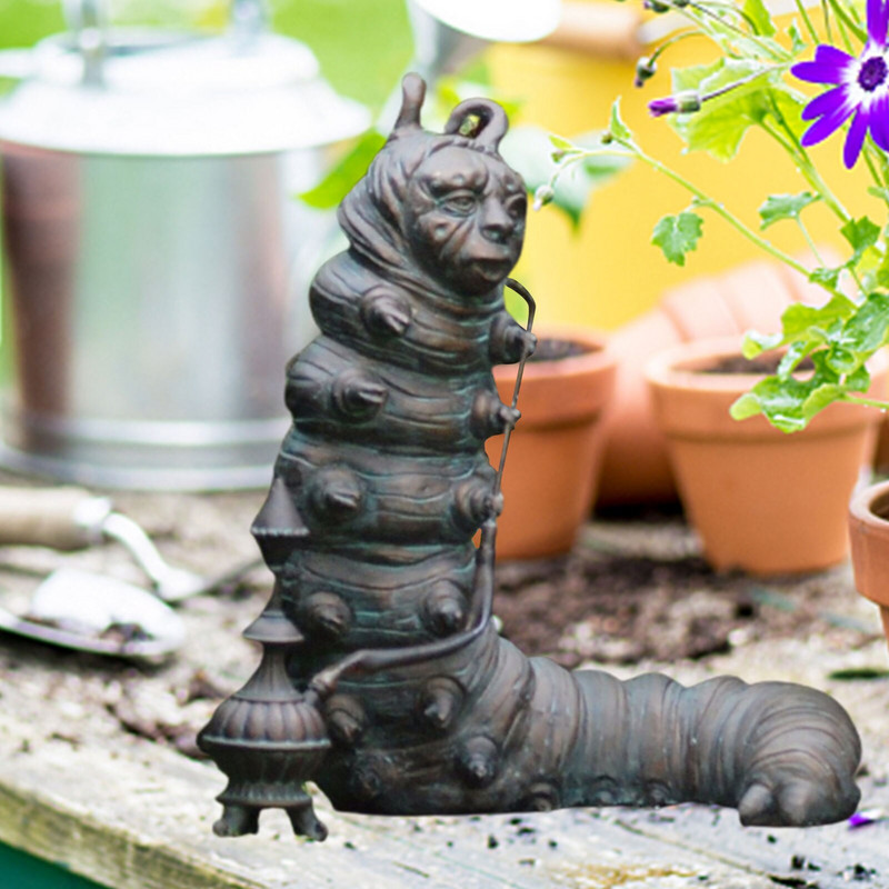 Alice în Țara Minunilor Decorații de grădină Zână Rășină Alice Iepure Alb Pălărier Nebun Figurină Pisica din Cheshire Statuie de grădină pentru curte