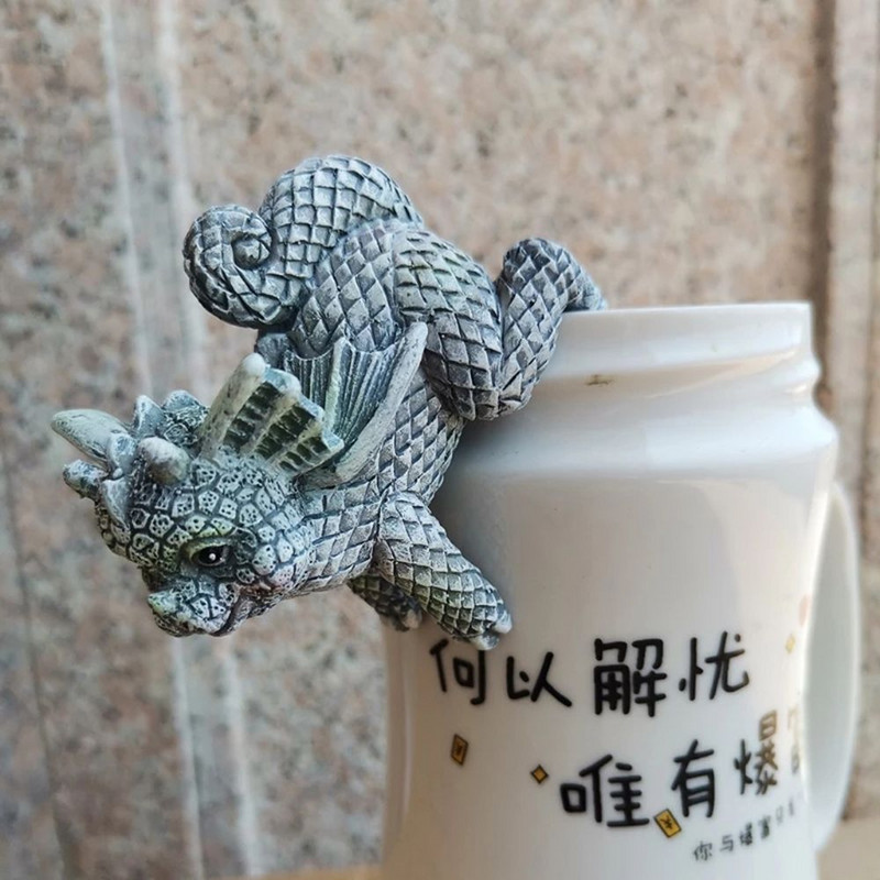 Polirezino statulos sodo reikmenys sodybos tvorai Sodo dekoro gėlių vazonas Pakabinamas ornamentas, figūrėlės, drakono statulos