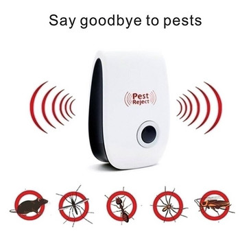 1Pcs Pest Reject Ултразвукова мишка Устройство за прогонване на хлебарки Насекоми Плъхове Паяци Убиец на комари Контрол на вредители Домашни вредители