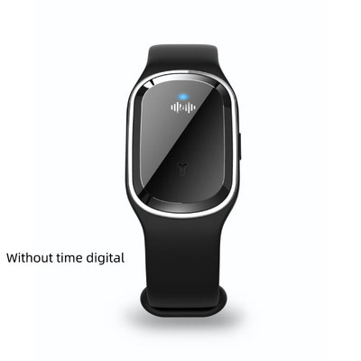 2 vnt Ultragarsinis uodus atbaidantis laikrodis, USB įkraunamas vandeniui atsparus apyrankė nuo uodų vabzdžių ultragarso vaikams suaugusiems