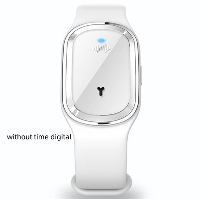 2 vnt Ultragarsinis uodus atbaidantis laikrodis, USB įkraunamas vandeniui atsparus apyrankė nuo uodų vabzdžių ultragarso vaikams suaugusiems