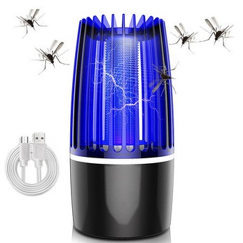 USB Mosquito Killer Lamp Electric Mosquito Trap Lamp Mute Insect Trap Radiationles Mosquito Eliminator Fly Bug Zapper For Room