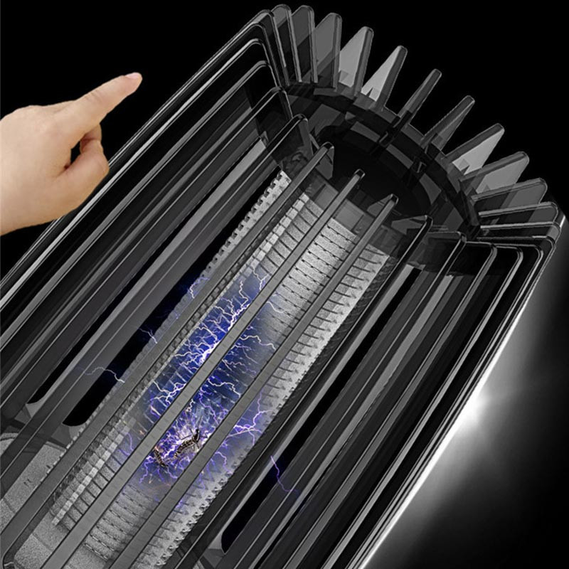 USB uodų žudymo lempa Elektrinė uodų gaudyklės lempa Nutildyti vabzdžių gaudyklės spinduliuotės uodų naikintuvas