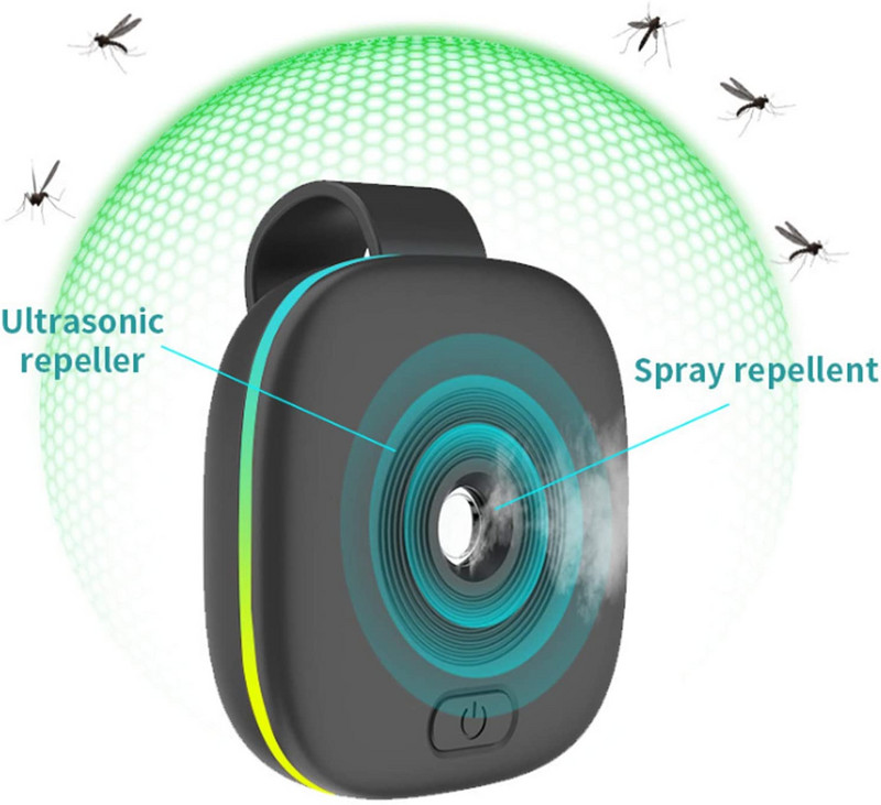 Nešiojamasis elektroninis atbaidymo įrankis patalpų tarakonų graužikams 3 režimas atmeta pelių ultragarso kenkėjų atbaidymo priemonę, purškiamą uodų žudiką