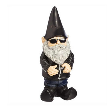 15cm Μοτοσικλέτα εξωτερικού χώρου Gnome Gnome Νάνος Ρητίνης Διακοσμητικά Κήπου Διακοσμήσεις Κήπου Χειροτεχνίες