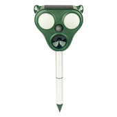 Saulės energija varomas gyvūnų atbaidiklis Saulės ultragarsinis gyvūnų repelentas, atgrasantis šunis / kates / paukščius