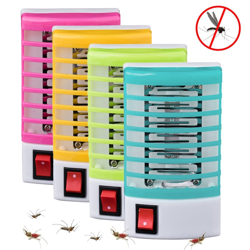 220V zásuvka Elektronická lampa na zabíjanie komárov LED žiarovky Domáce osvetlenie Spálňa Svetlo proti komárom Muchy a hmyzu Pasca na zabíjanie hmyzu