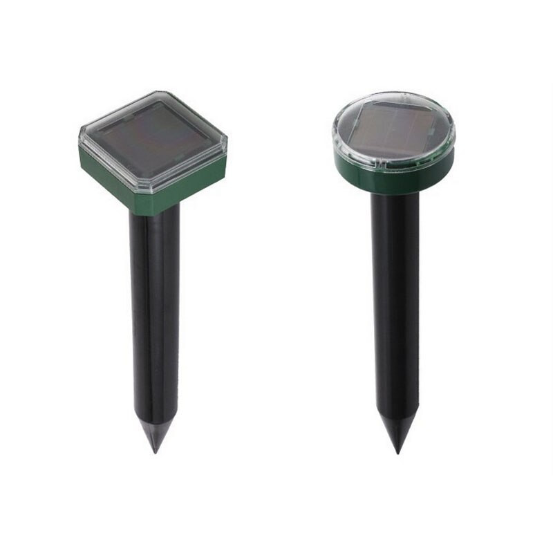 Karštas lauko saulės ultragarsinis kenkėjų atbaidiklis sodo graužikams, saulės energija varomas repelentas kurmių gyvačių uodų vabzdžiams