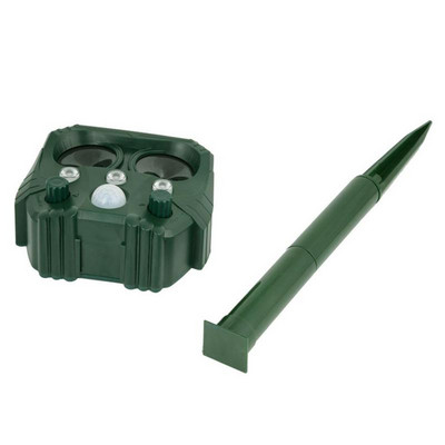 Lauko žiurkėms atbaidantis saulės ultragarsinis atbaidiklis, atbaidantis nuo kenkėjų, atbaidymo įtaisas, gaudyklė Sodo pelė lauko kenkėjų ultragarsas R3F1