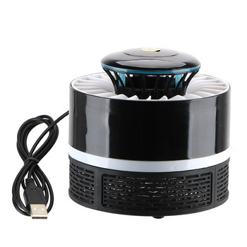 Електрическа USB лампа за унищожаване на комари Лампа за капан за мухи Лампа за капан за насекоми UV репелентна лампа Всекидневна Борба с вредители