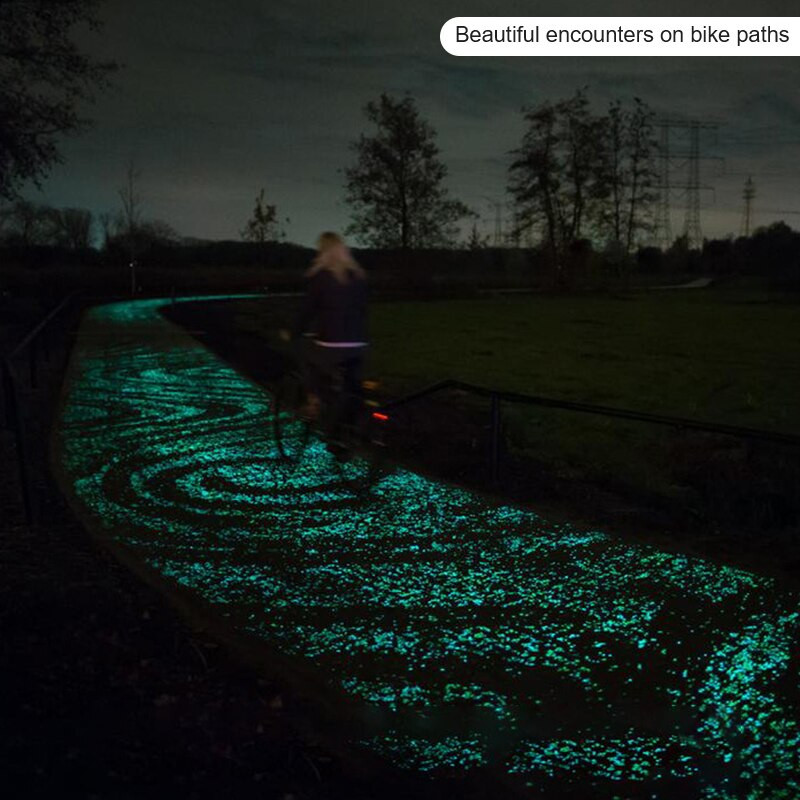 300 buc Pietre strălucitoare în întuneric Pietre strălucitoare Pietre Pietre pentru trotuare Alee de grădină Patio Peluză Grădină Decor pentru curte Pietre luminoase