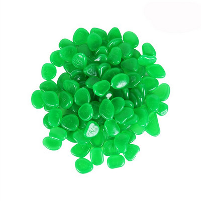 100 vnt Namų sodo dekoras Šviečiantys akmenukai Žuvys Akvariumas Akvariumo žėrinčios uolos Kalėdų puošmena Namų reikmenys