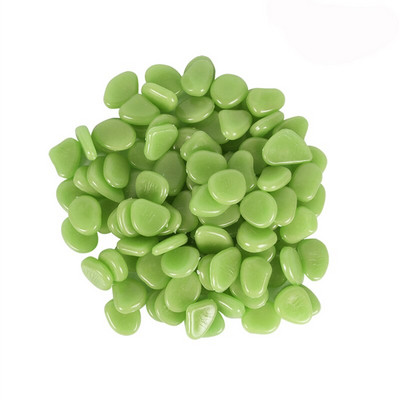 100 vnt Namų sodo dekoras Šviečiantys akmenukai Žuvys Akvariumas Akvariumo žėrinčios uolos Kalėdų puošmena Namų reikmenys