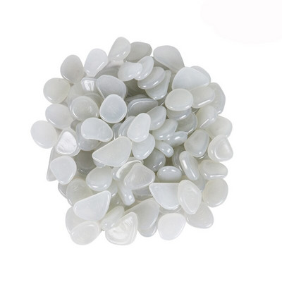 100 vnt Namų sodo dekoras Šviečiantys akmenukai Žuvys Akvariumas Akvariumo žėrinčios uolos Kalėdų puošmena Namų reikmenys