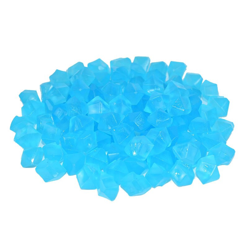 300 бр./торба Светещи камъчета, светещи в тъмната градинска камъчета, светещи камъни за пешеходни пътеки, морава, двор, градински декор, светещи камъни