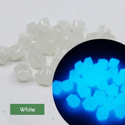 300 vnt. Sodo dekoras Šviečiantys akmenys, šviečiantys tamsiais akmenukais, namų lauko kiemo, vejos tako apdaila, akvariumo akvariume švytinčios uolos