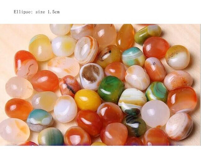 500g Dekoravimo akmenys 0,5-6cm Suapvalinti natūralūs upės akmenys žuvų rezervuarų kraštovaizdžio kūrimo akmenimis dekoravimo akmuo