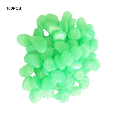 100/200/300 vnt. Šviečiantys tamsoje akmenys Švytintys akmenys Fluorescentiniai šviesūs akmenukai Šviečiantys akmenys akvariumo sodo dekoravimui