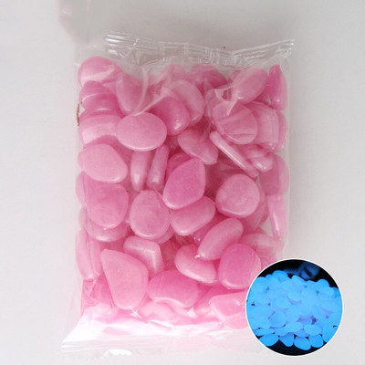 Daugiaspalviai švytintys akmenukai sodo dekoras Šviečiantys akmenys Tamsūs dekoratyviniai akmenukai Lauko Akvariumas Akvariumas Akvariumas Akvariumas