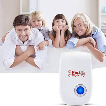Ultrasonic Pest Repeller 8 Packs, Electronic Plug In Indoor Pest Repell-Ent, Για σπίτι, γραφείο, αποθήκη, ξενοδοχείο, βύσμα ΗΠΑ