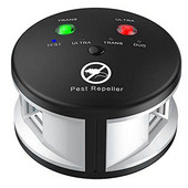 Praktiškas „Riple“ graužikų atbaidiklis, ultragarsinis kenkėjų atbaidiklis, slėgio banga, pelėms, žiurkėms, vorams patalpose, 360 laipsnių Eu kištukas