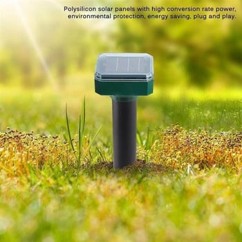 Πρακτικό 10 Pack Outdoor Solar Ultrasonic Pest Repeller Snake Repeller for Lawn Garden Courtyard Farm