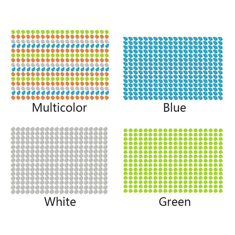 300 ks svietiaci kameň svietiaci v tme záhradná dekorácia terasa trávnik nepravidelný kamienok dekorácia akvária akvárium