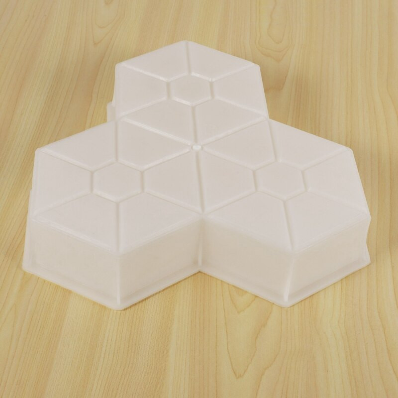 4 buc. matriță pentru trasee din beton din frunze de arțar, manual, din plastic, pentru pavaj, matrițe pentru pavaj, curți, pătrat