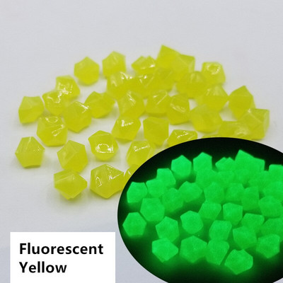 300 buc/pachet decor de grădină Pietre luminoase Pietricele fluorescente care strălucesc în întuneric roci pentru decorarea acvariului în aer liber pentru acvariu