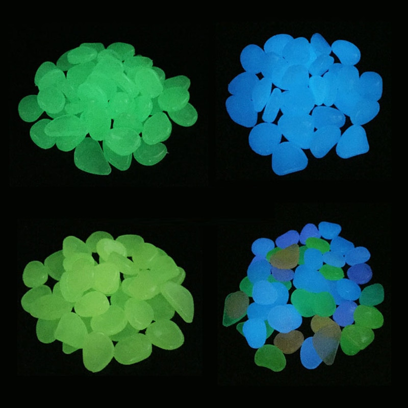 Sodo dekoras Šviečiantys akmenys Švyti Dekoratyviniai akmenukai Lauko Akvariumo Apdailos Akvariumo Akvariumo Kriauklė