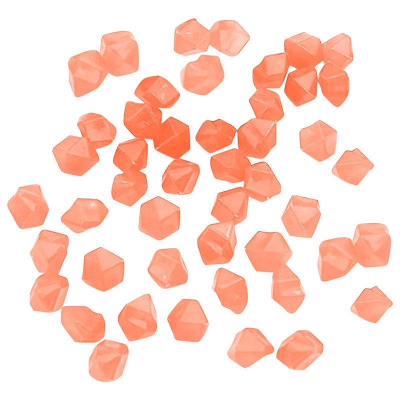 300/500 ks Vonkajšia záhradná dekorácia Kamienky Kameň Svietiaci v tme Dekoratívne kamienky Svetelné akvárium Dekorácia