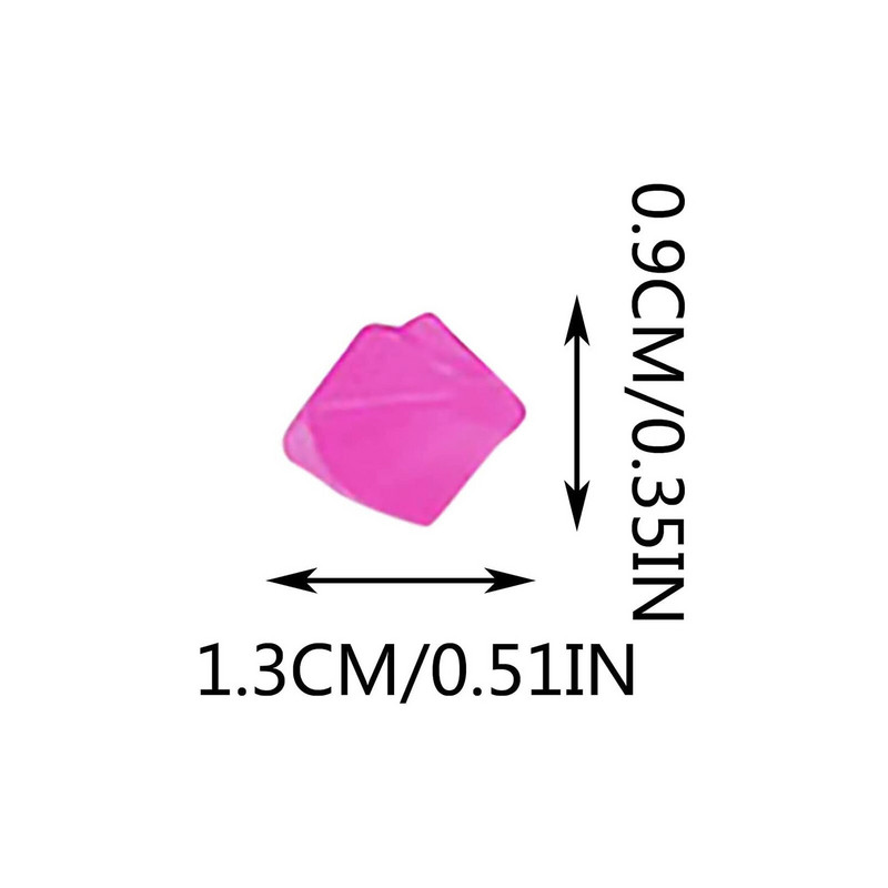 300/500 ks Vonkajšia záhradná dekorácia Kamienky Kameň Svietiaci v tme Dekoratívne kamienky Svetelné akvárium Dekorácia