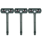 2 ks solárny repelent na mačky, plašič, dvojitý ultra odstrašujúci záhradný prenasledovateľ zvierat