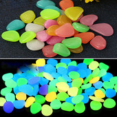 1kg Švyti tamsoje sode Akmenukai Švytintys akmenys Uolos takams Sodo takas Terasa Veja Sodo Kiemo Dekoras Šviečiantys akmenys