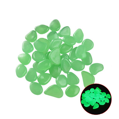 Záhradné dekorácie, svetelné kamene, simulácia dlažobných kameňov, žiarivé kamene, zmiešané farby, 100 ks, akvárium, 2,2 cm, živicové kamienky, kamienky