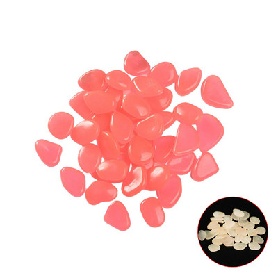 Záhradné dekorácie, svetelné kamene, simulácia dlažobných kameňov, žiarivé kamene, zmiešané farby, 100 ks, akvárium, 2,2 cm, živicové kamienky, kamienky