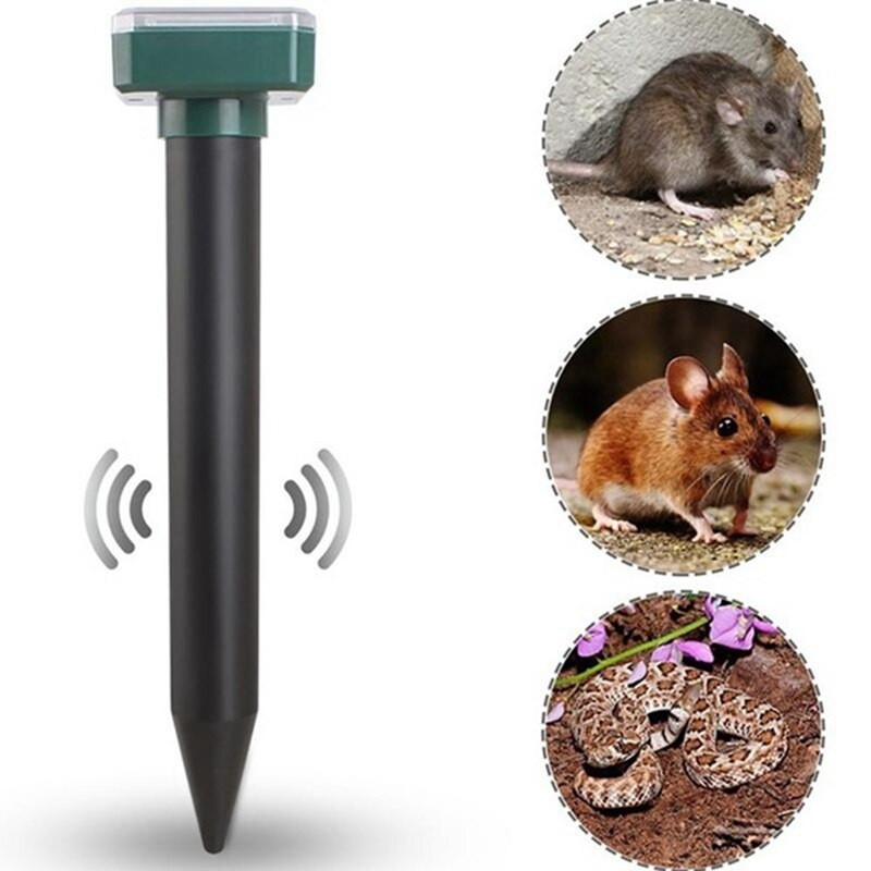 6 tk mutitõrjevahend, välitingimustes kasutatav päikese Sonic mutitõrjevahend, Gophersi tõrjevahend, maotõrjevahend, muruaia sisehoovi jaoks jne