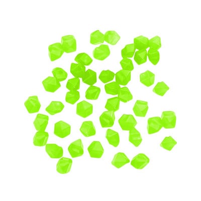 Vonkajšie svetelné kamene svietiace v tme, záhradné kamienky, dekorácia akvária, kamienkové kamene, mix farieb, 500 ks/balenie #t2g