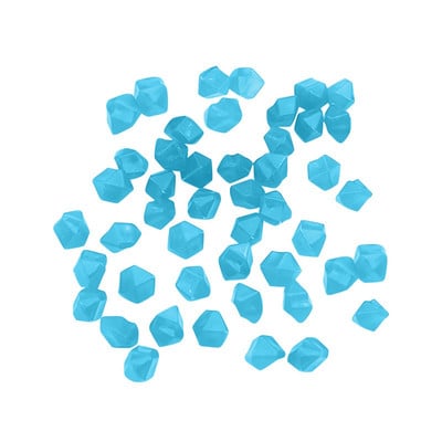 Vonkajšie svetelné kamene svietiace v tme, záhradné kamienky, dekorácia akvária, kamienkové kamene, mix farieb, 500 ks/balenie #t2g