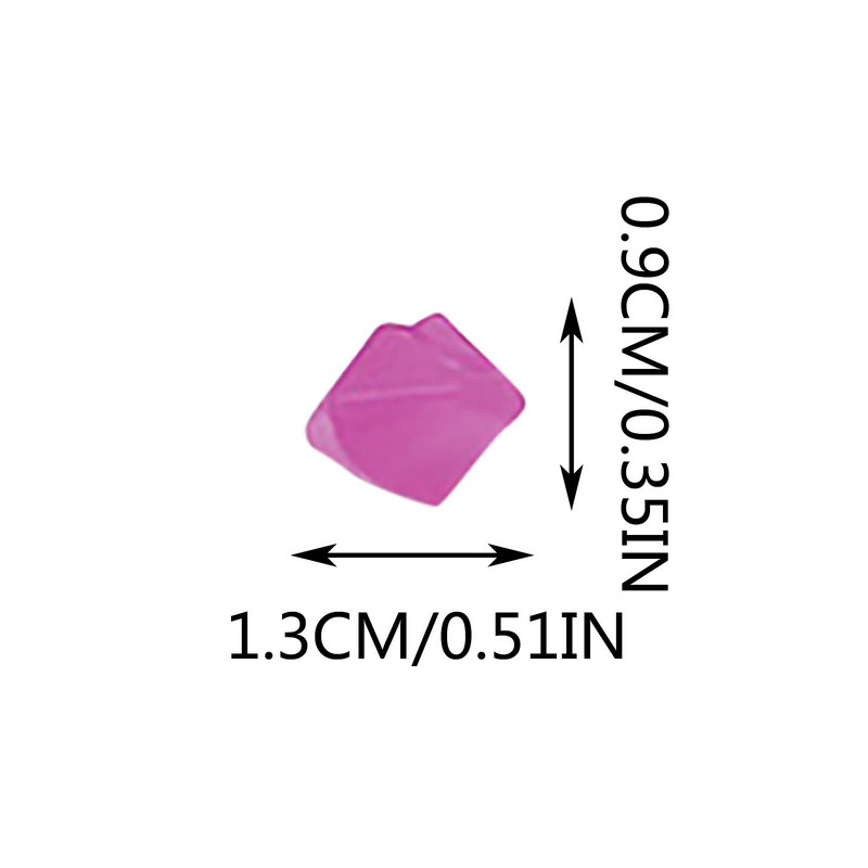 Vonkajšie svetelné kamene svietiace v tme, záhradné kamienky, dekorácia akvária, kamienkové kamene, mix farieb, 500 ks/balenie #t2g