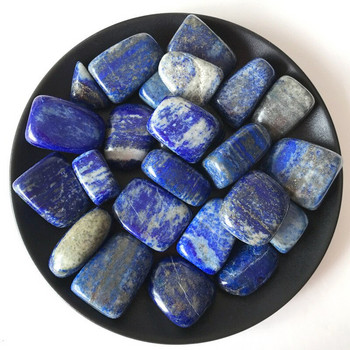 20-50mm Φυσικό Μεγάλο Lapis Lazuli Gravel Crystal Original Stone Granule Fish Tank Flower Decorationing Landscaping 500g