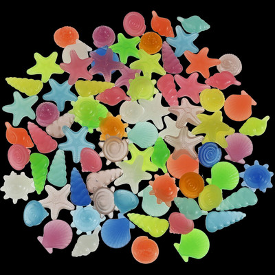 80 ks svietiace v tme kamienky záhradné svietiace kamene na dekoráciu akvária dekoratívne svetelné kamene dekorácia chodníka do akvária