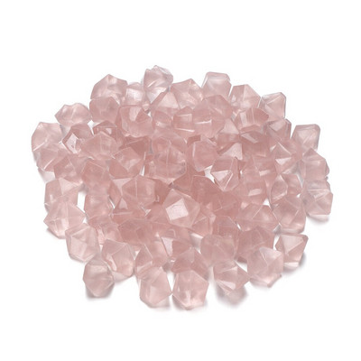 300 buc/pachet, 14 mm, formă neregulată, pietriș luminos de grădină, piatră de rășină luminoasă pentru grădină și decorarea rezervorului de pește, pietre colorate