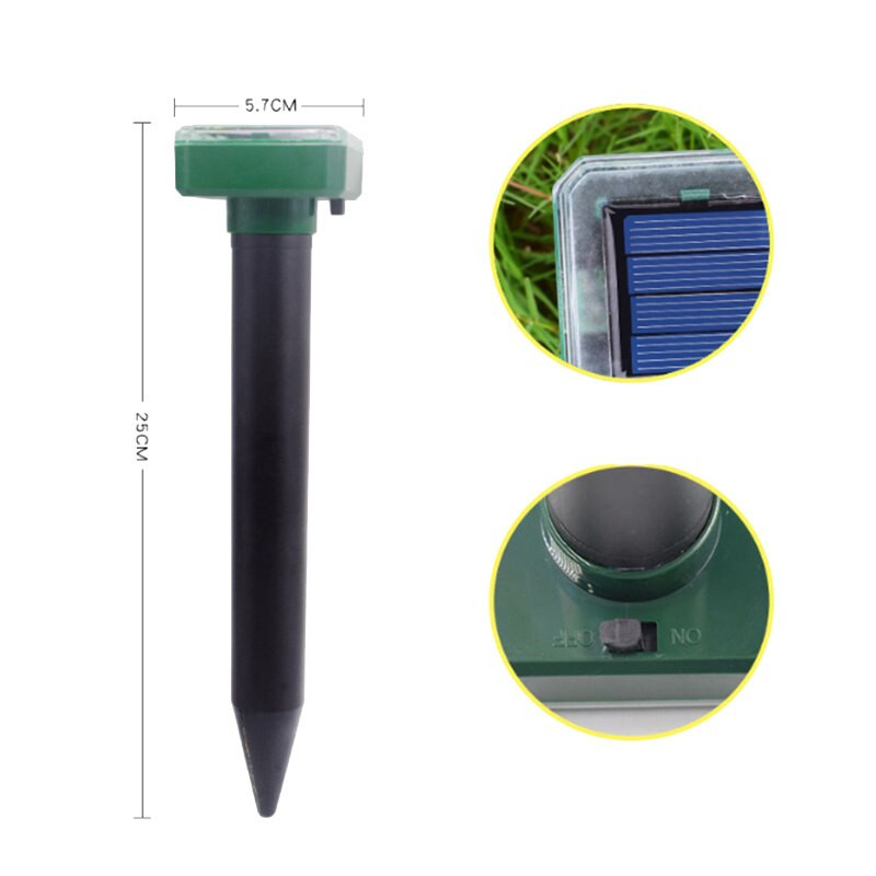 8 ks solárnych repelentov proti hadom do exteriéru, ultrazvukových repelentov proti hadom, solárnych repelentov proti hadom do exteriéru