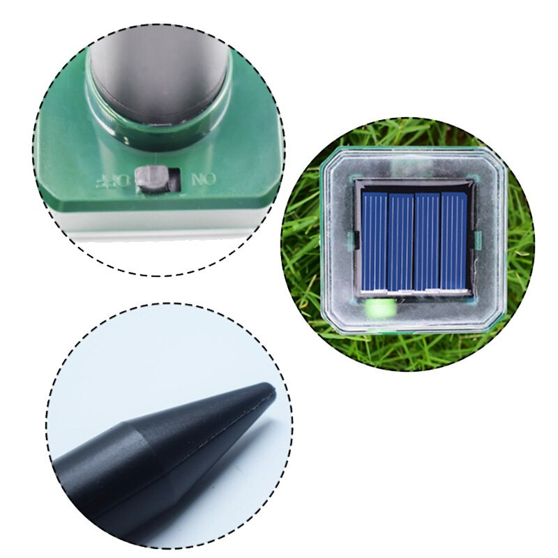 8 ks solárnych repelentov proti hadom do exteriéru, ultrazvukových repelentov proti hadom, solárnych repelentov proti hadom do exteriéru