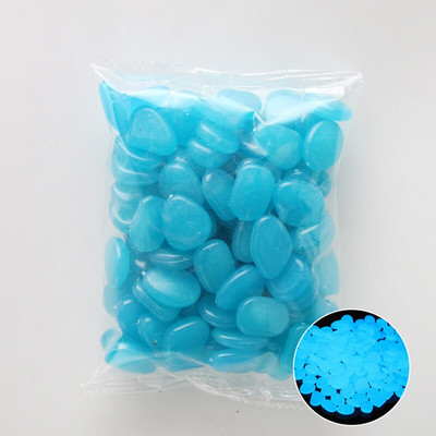 Pietre luminoase de exterior care strălucesc în întuneric Pietricele Pietre luminoase strălucesc Acasă rezervor de pește Cristale naturale Stânci Decorare grădină