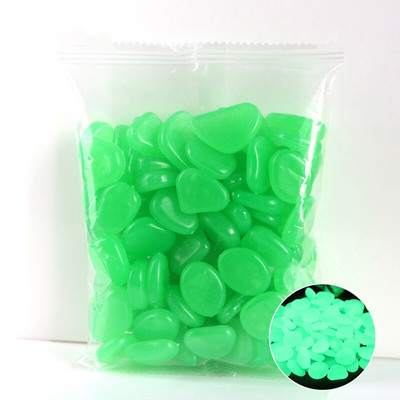 Pietre luminoase de exterior care strălucesc în întuneric Pietricele Pietre luminoase strălucesc Acasă rezervor de pește Cristale naturale Stânci Decorare grădină