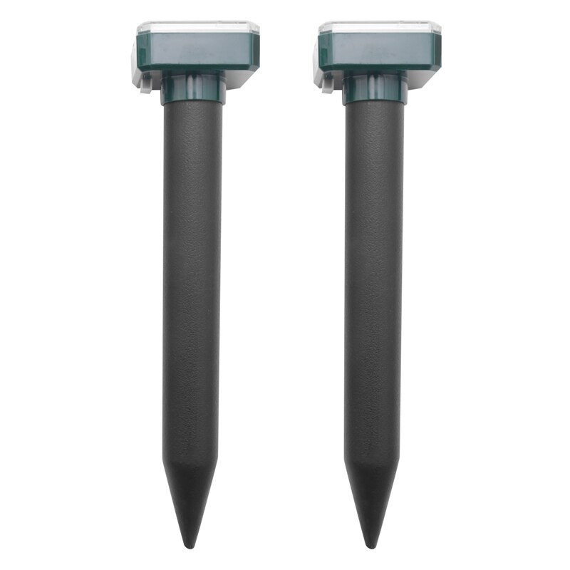 10 kusov vonkajších solárnych ultrazvukových vibračných odpudzovačov škodcov, odpudzovačov hadov pre trávnik, záhradu, dvor, farmu