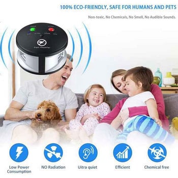 AT69 -Riple Rodent Repeller, Ultrasonic Pest Repeller, Pressure Wave, Indoor for ποντίκια, αρουραίους, αράχνες, 360 μοιρών, βύσμα UK