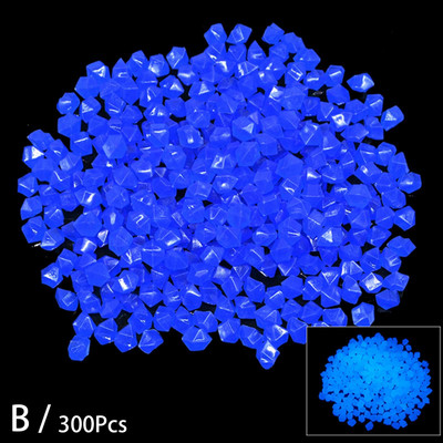 300 ks svetelné kamene farebné akvárium svetelné umelé kamene kamienky domáca záhradná dekorácia vonkajšia krajina